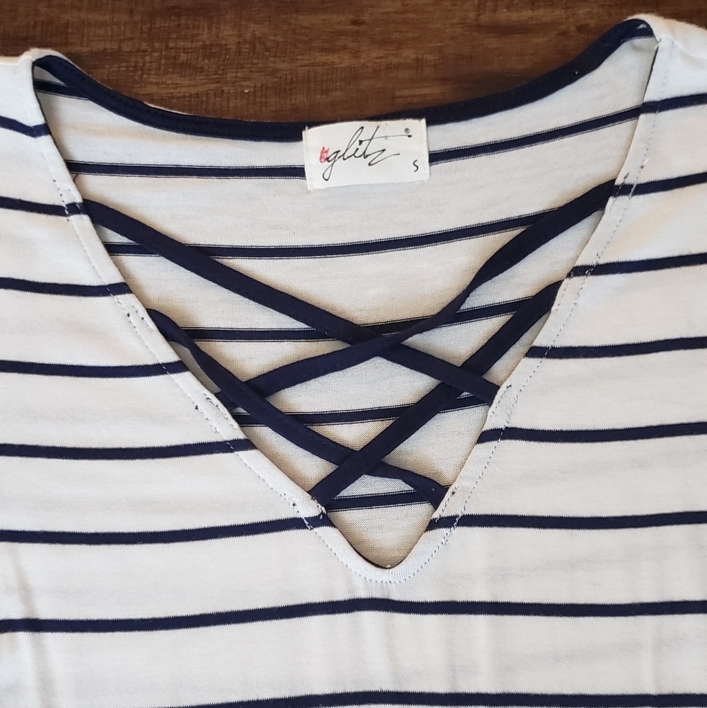 Striped long sleeve shirt - Picture 2 of 3